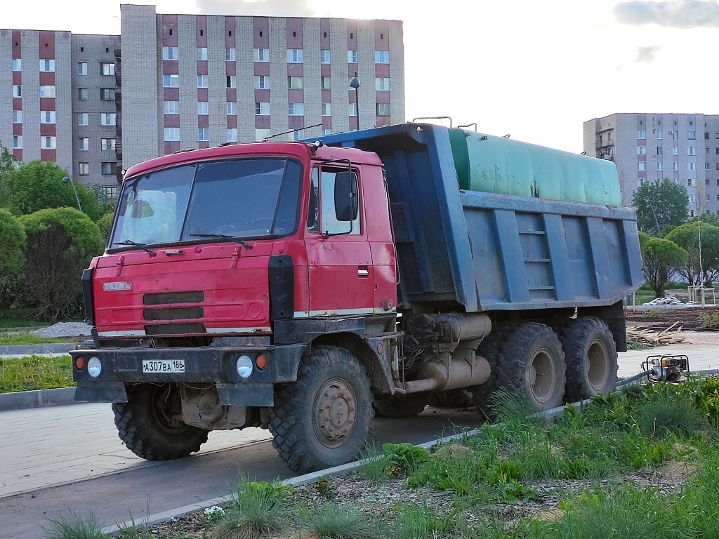 Тверская область, № А 307 ВА 186 — Tatra 815 S1