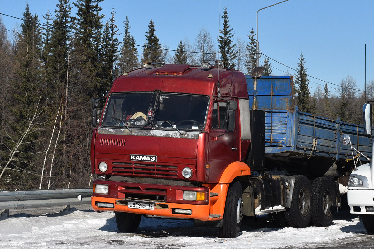 Саха (Якутия), № Е 879 ВЕ 14 — КамАЗ-54115 (общая модель)