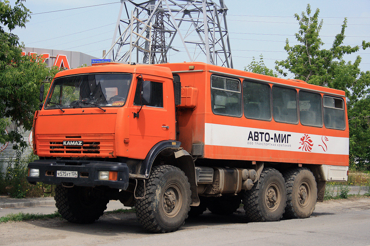 Волгоградская область, № К 575 УТ 134 — КамАЗ-43114-15 [43114R]