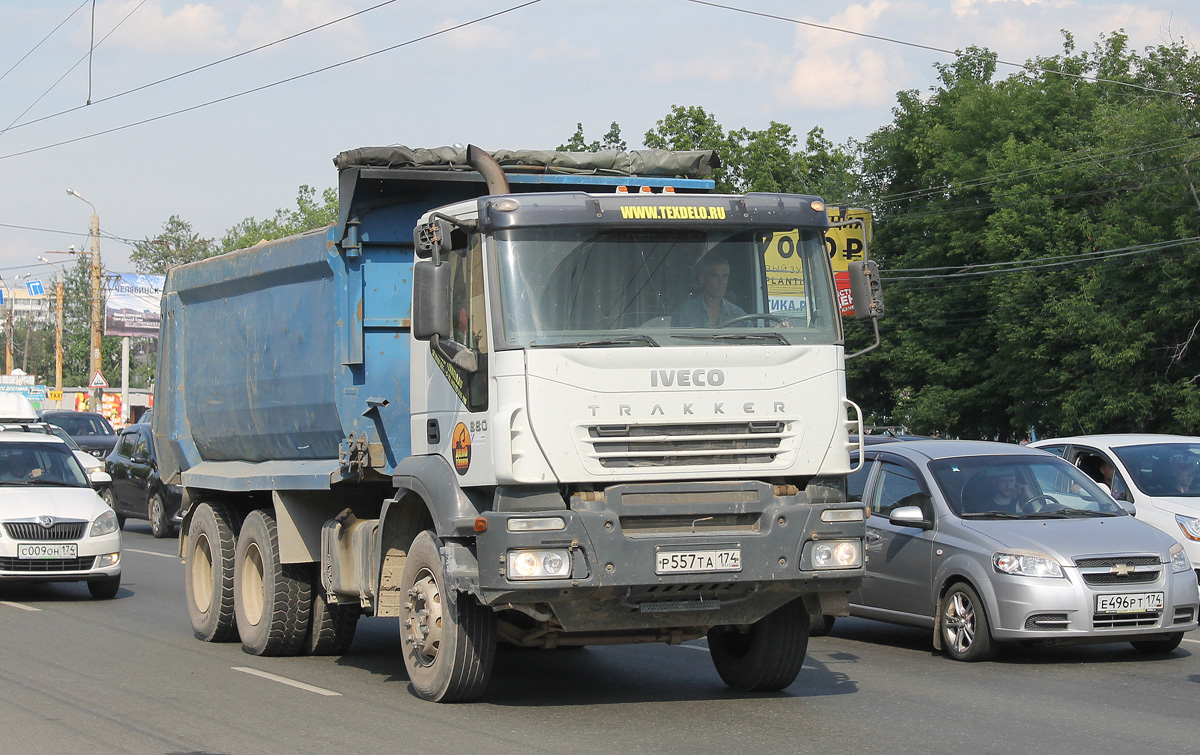 Челябинская область, № Р 557 ТА 174 — IVECO Trakker ('2004)