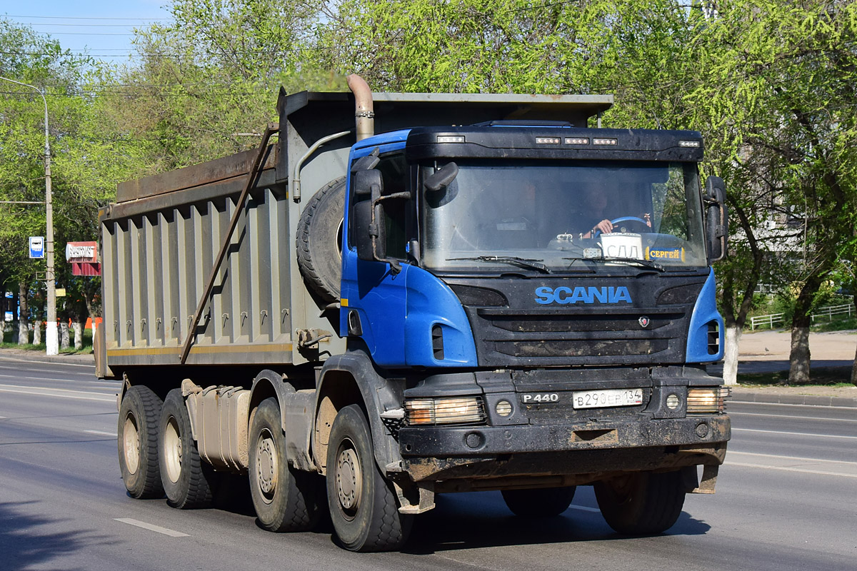 Волгоградская область, № В 290 ЕР 134 — Scania ('2011) P440