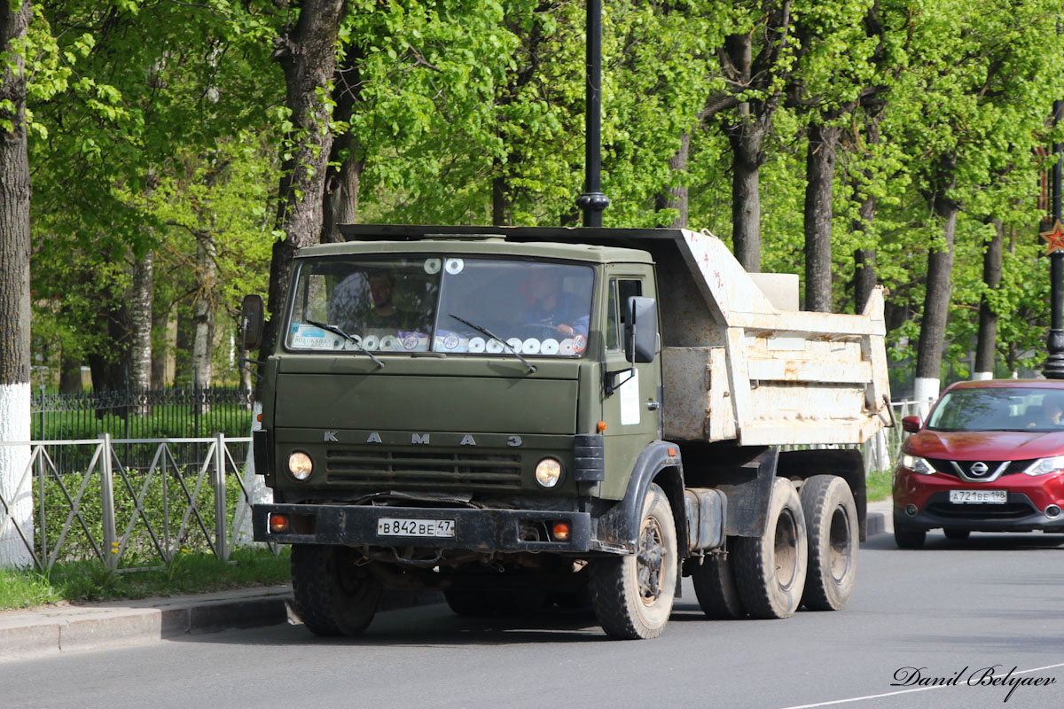 Ленинградская область, № В 842 ВЕ 47 — КамАЗ-55111 [551110]