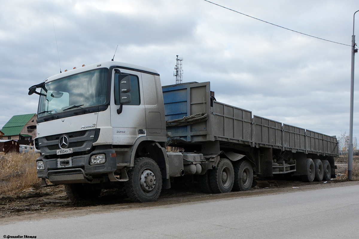 Саха (Якутия), № Р 900 МУ 14 — Mercedes-Benz Actros '09 3346 [Z9M]