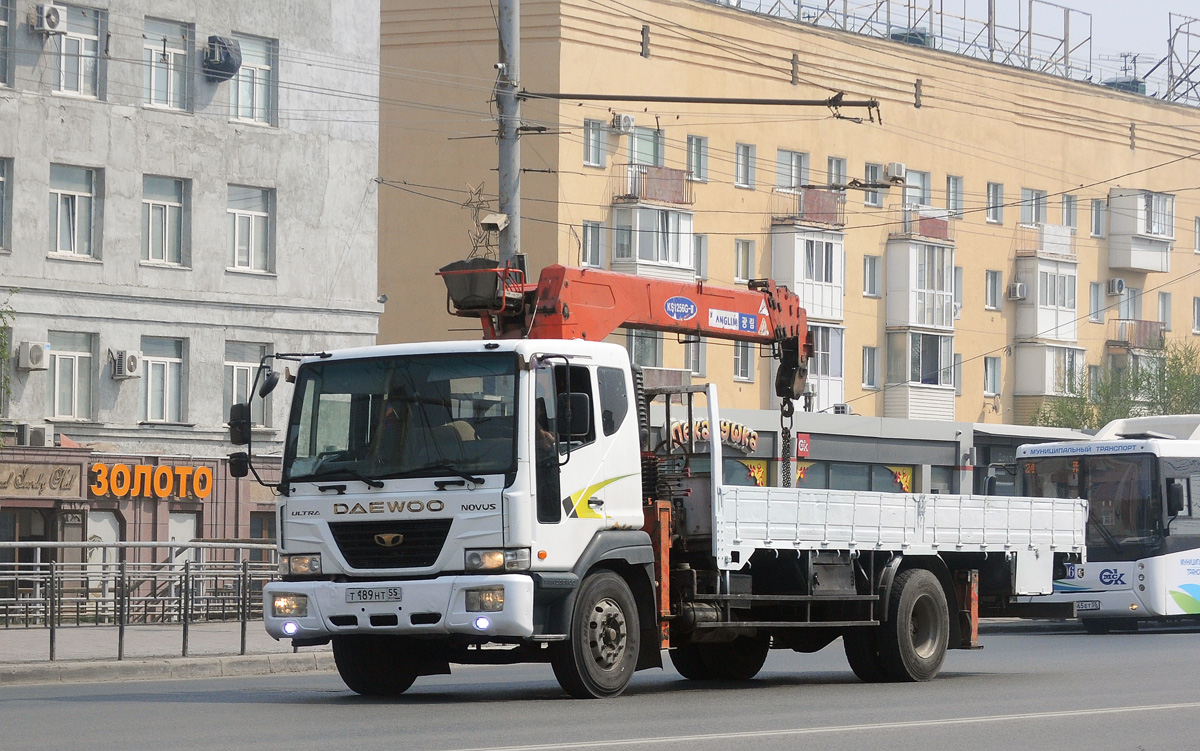 Омская область, № Т 189 НТ 55 — Daewoo Novus