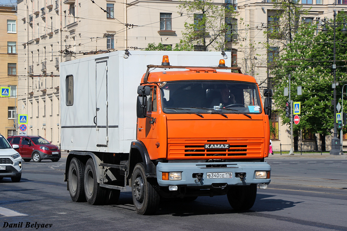 Санкт-Петербург, № В 340 ОЕ 178 — КамАЗ-65115 (общая модель)