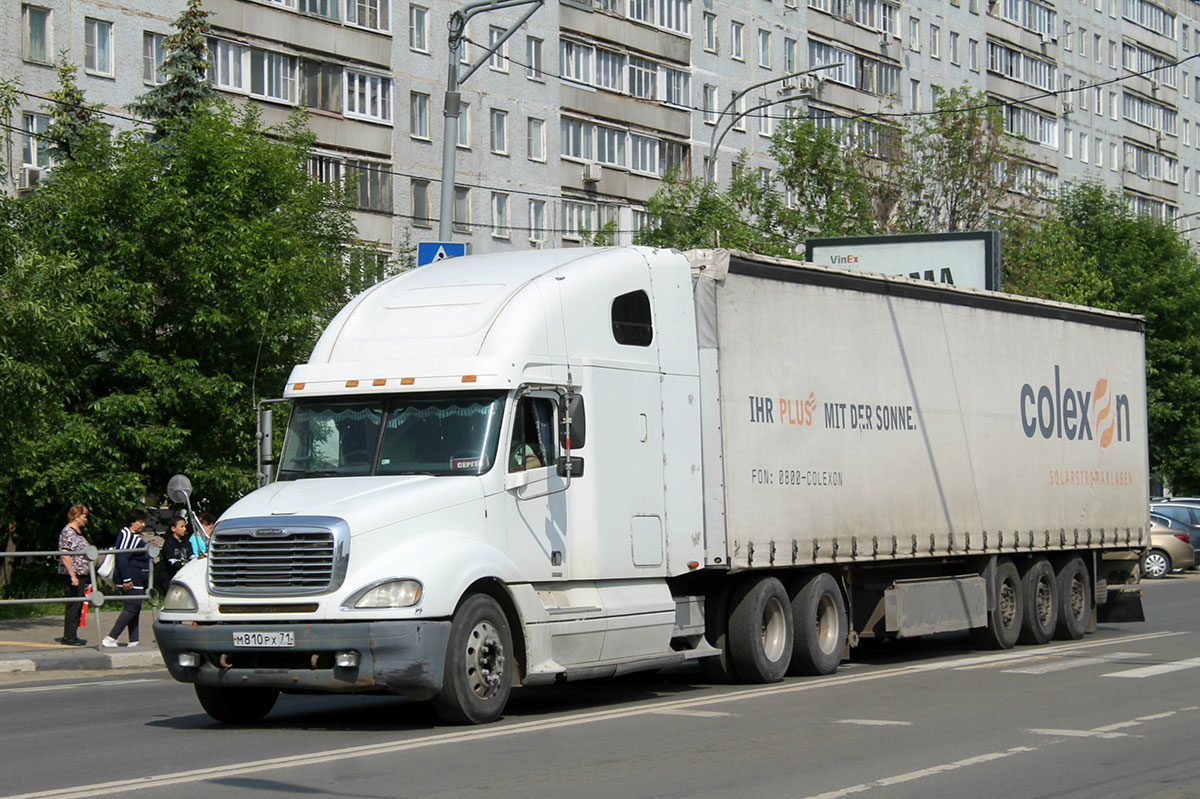 Тульская область, № М 810 РХ 71 — Freightliner Columbia