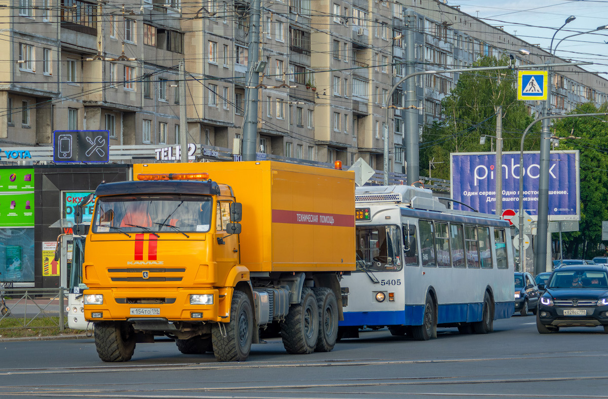 Санкт-Петербург, № К 154 ТО 198 — КамАЗ-43118-50