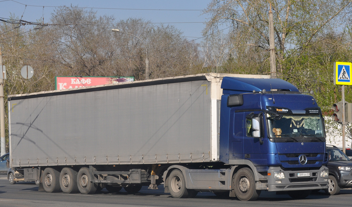 Акмолинская область, № 899 BN 03 — Mercedes-Benz Actros ('2009) 1844