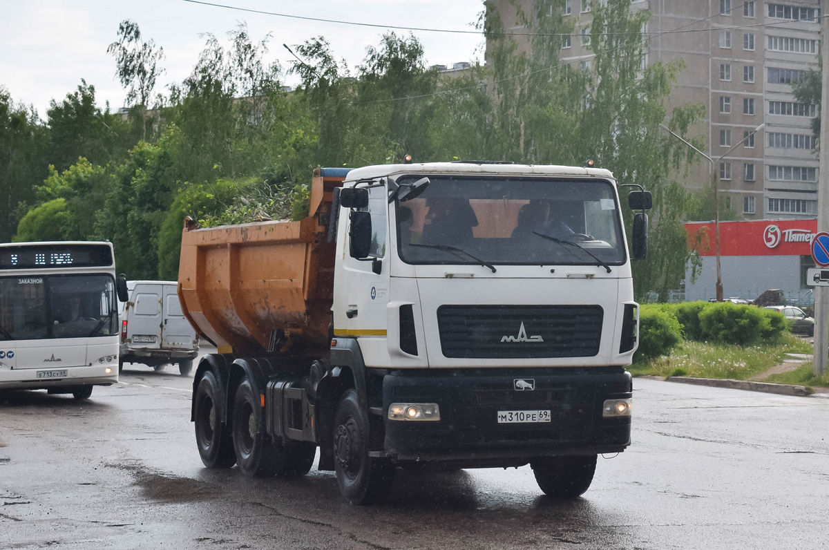 Тверская область, № М 310 РЕ 69 — МАЗ-6501B5