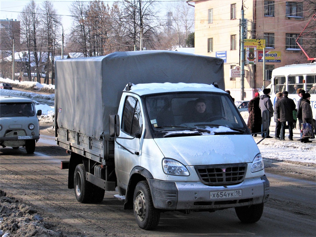 Удмуртия, № Х 654 УК 18 — ГАЗ-33104 "Валдай"