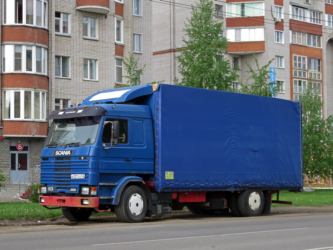 Кировская область, № А 021 СО 43 — Scania (II) R113M