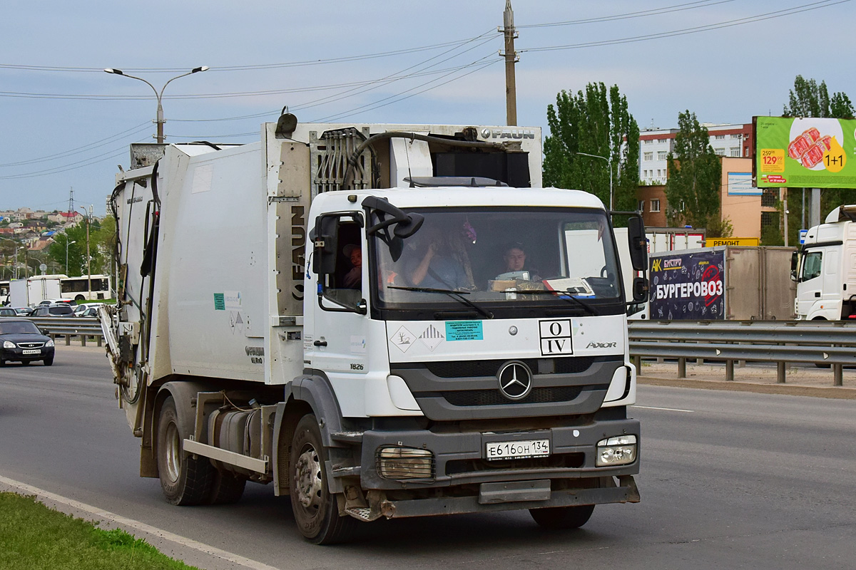 Волгоградская область, № Е 616 ОН 134 — Mercedes-Benz Axor 1826 [Z9M]