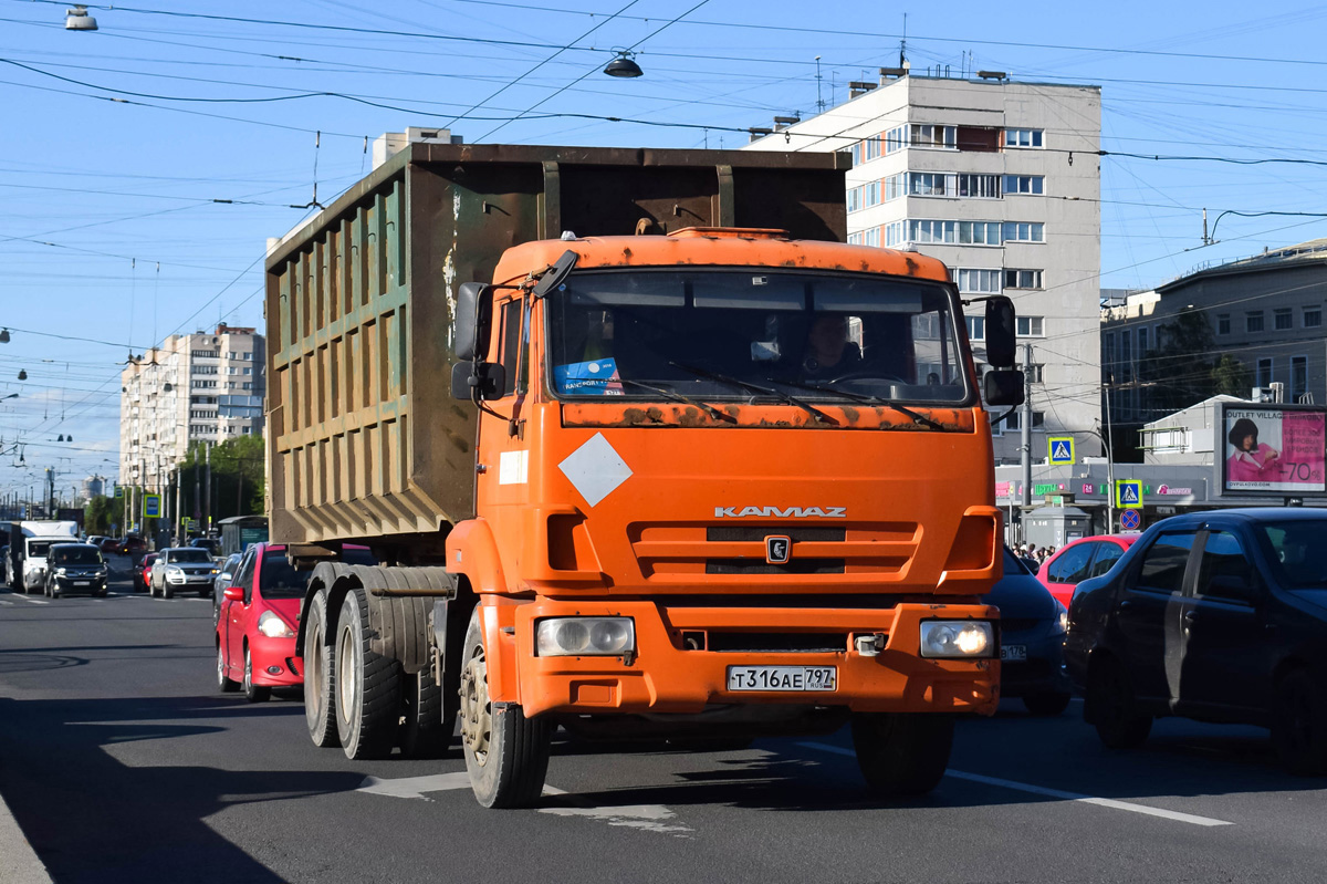 Санкт-Петербург, № Т 316 АЕ 797 — КамАЗ-65115-D3