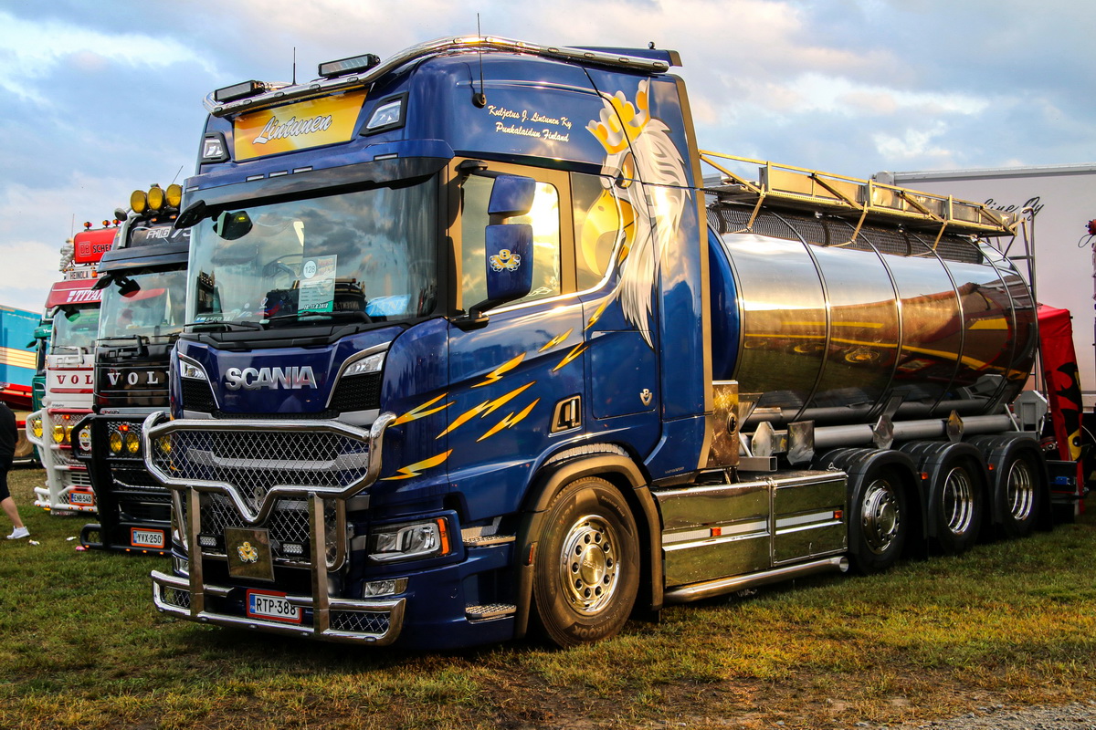 Финляндия, № RTP-388 — Scania ('2016, общая модель)
