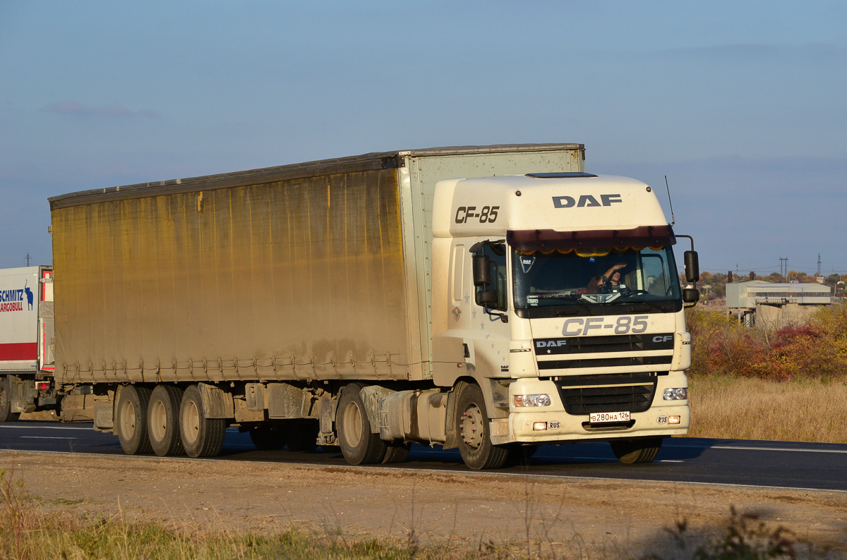 Ставропольский край, № В 280 НА 126 — DAF CF85 FT