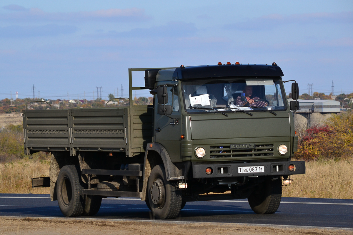 Татарстан, № Т ВВ 083 16 — КамАЗ-43253 (общая модель); Татарстан — Новые автомобили ПАО "КамАЗ"