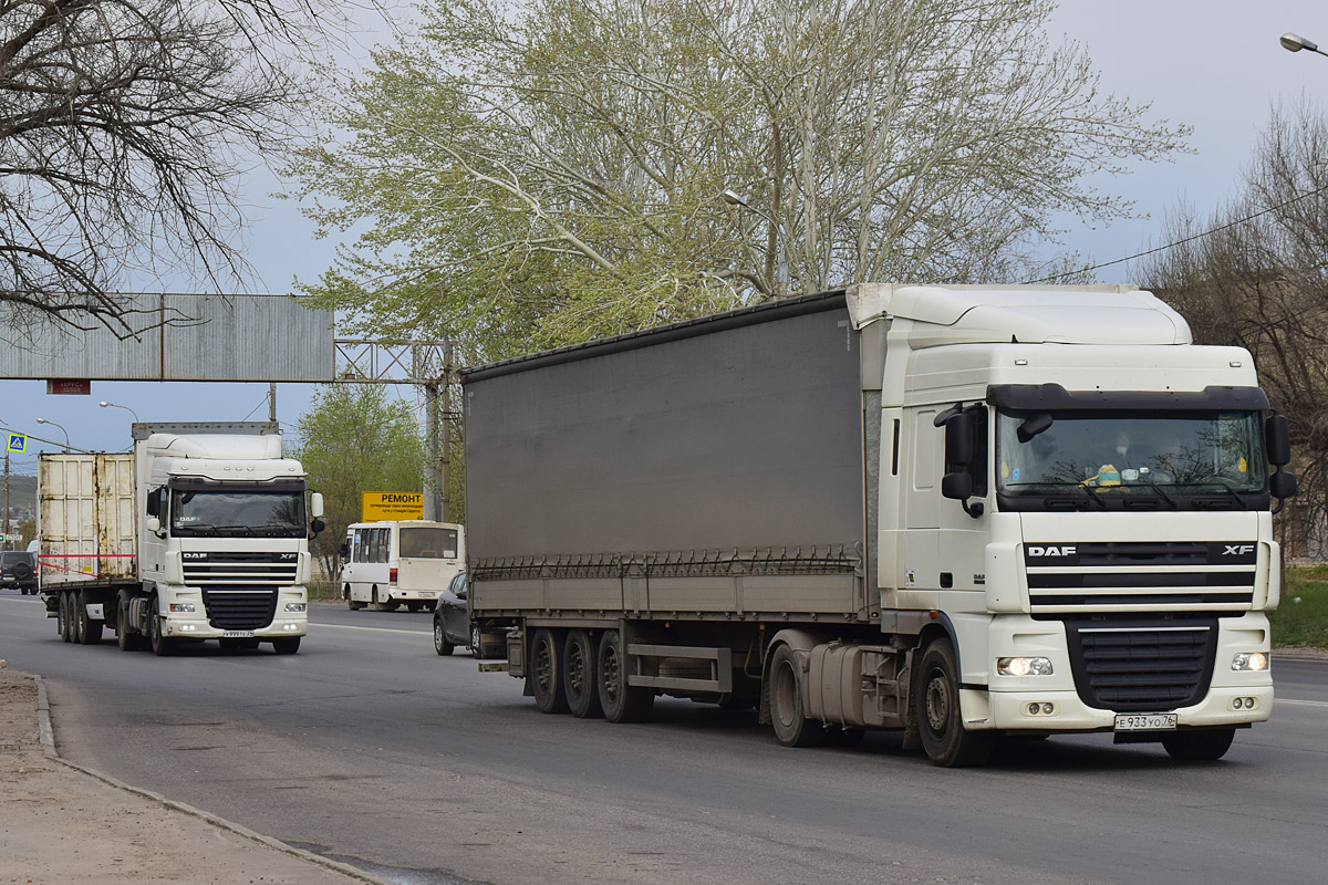 Ярославская область, № Е 933 УО 76 — DAF XF105 FT