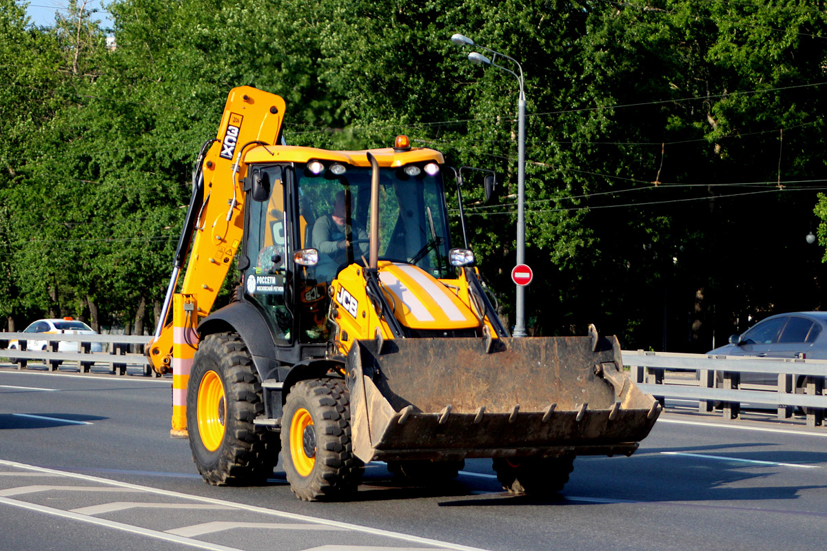 Москва, № 0501 РЕ 77 — JCB 3CX