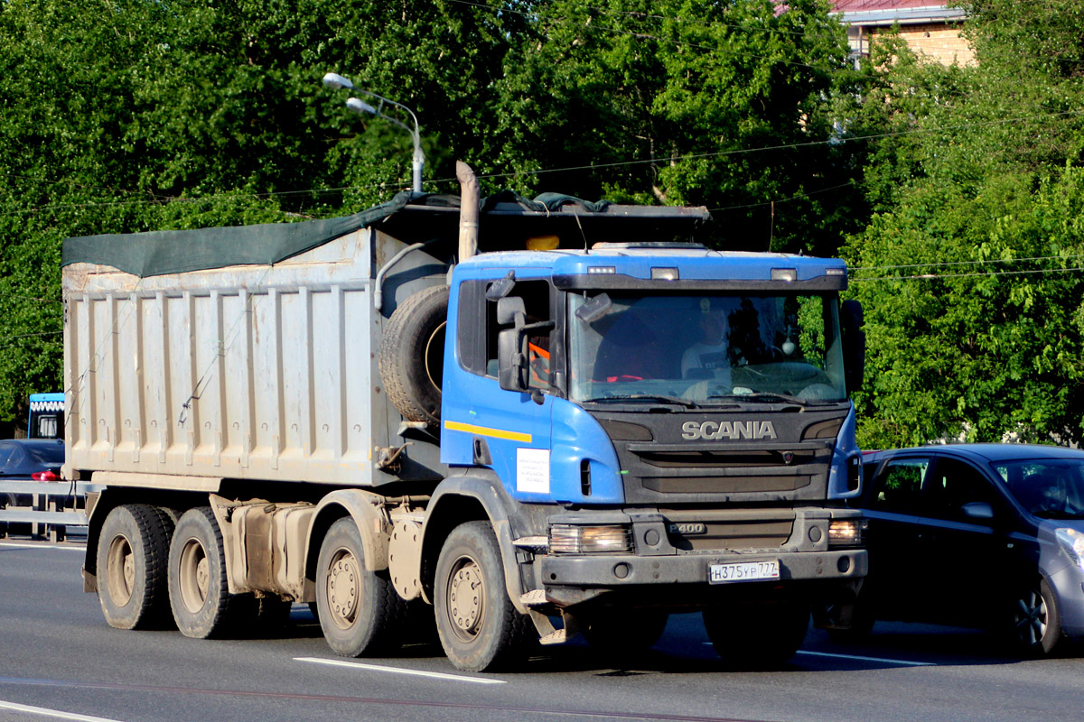 Москва, № Н 375 УР 777 — Scania ('2011) P400