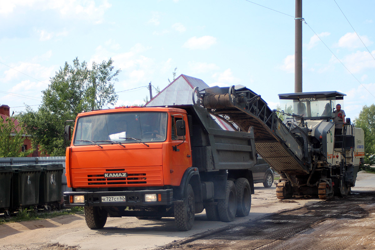 Рязанская область, № К 727 СТ 62 — КамАЗ-55111 [551110]