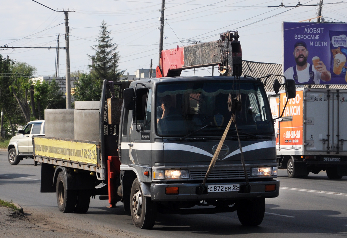 Омская область, № С 872 ВМ 55 — Hino Ranger