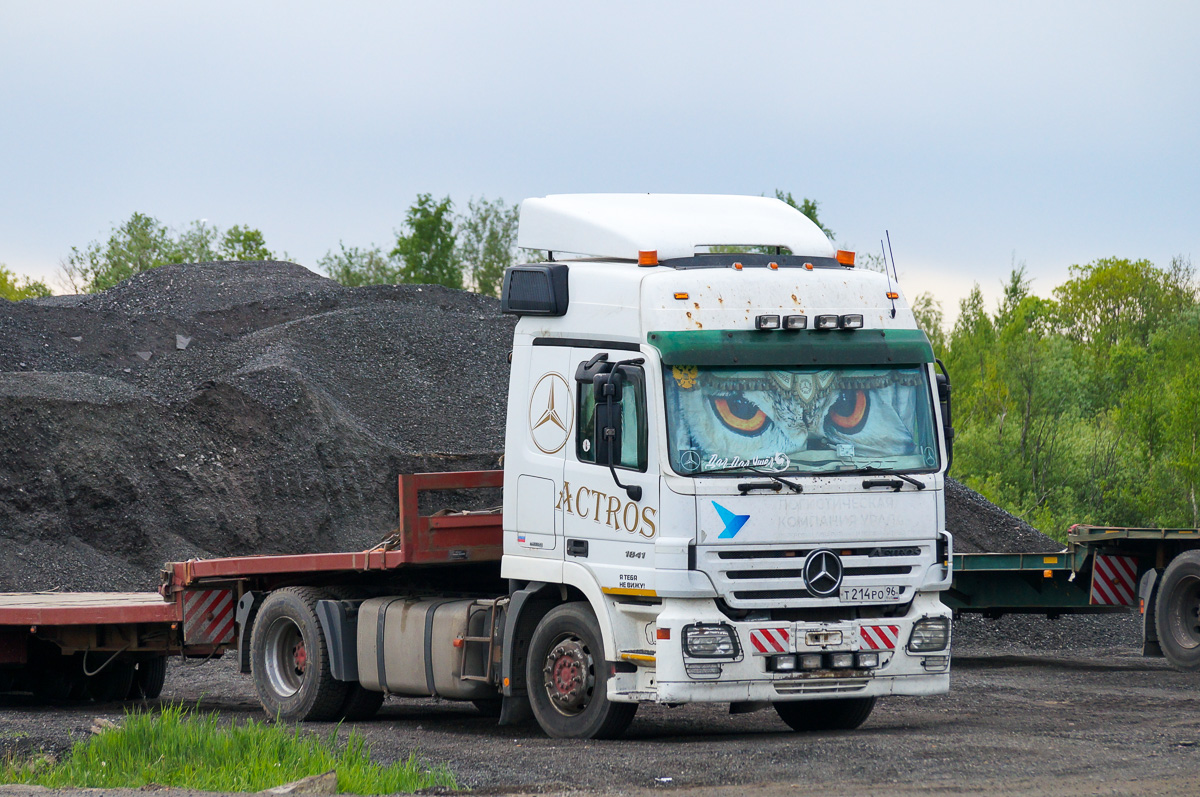 Свердловская область, № Т 214 РО 96 — Mercedes-Benz Actros ('2003) 1841