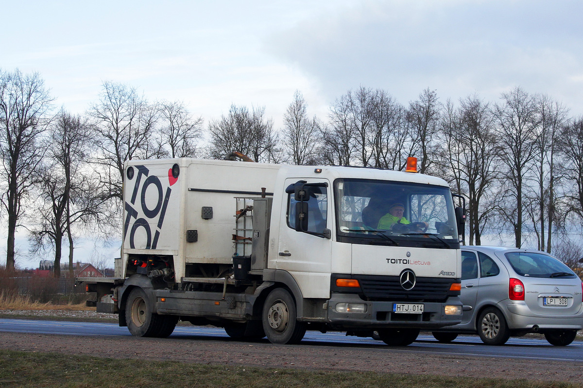 Литва, № HTJ 014 — Mercedes-Benz Atego 818