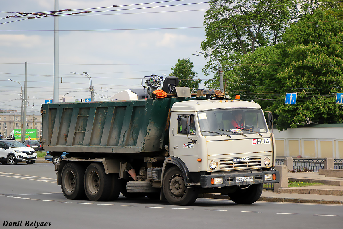 Санкт-Петербург, № О 307 ХУ 198 — КамАЗ-53229-02 [53229C]