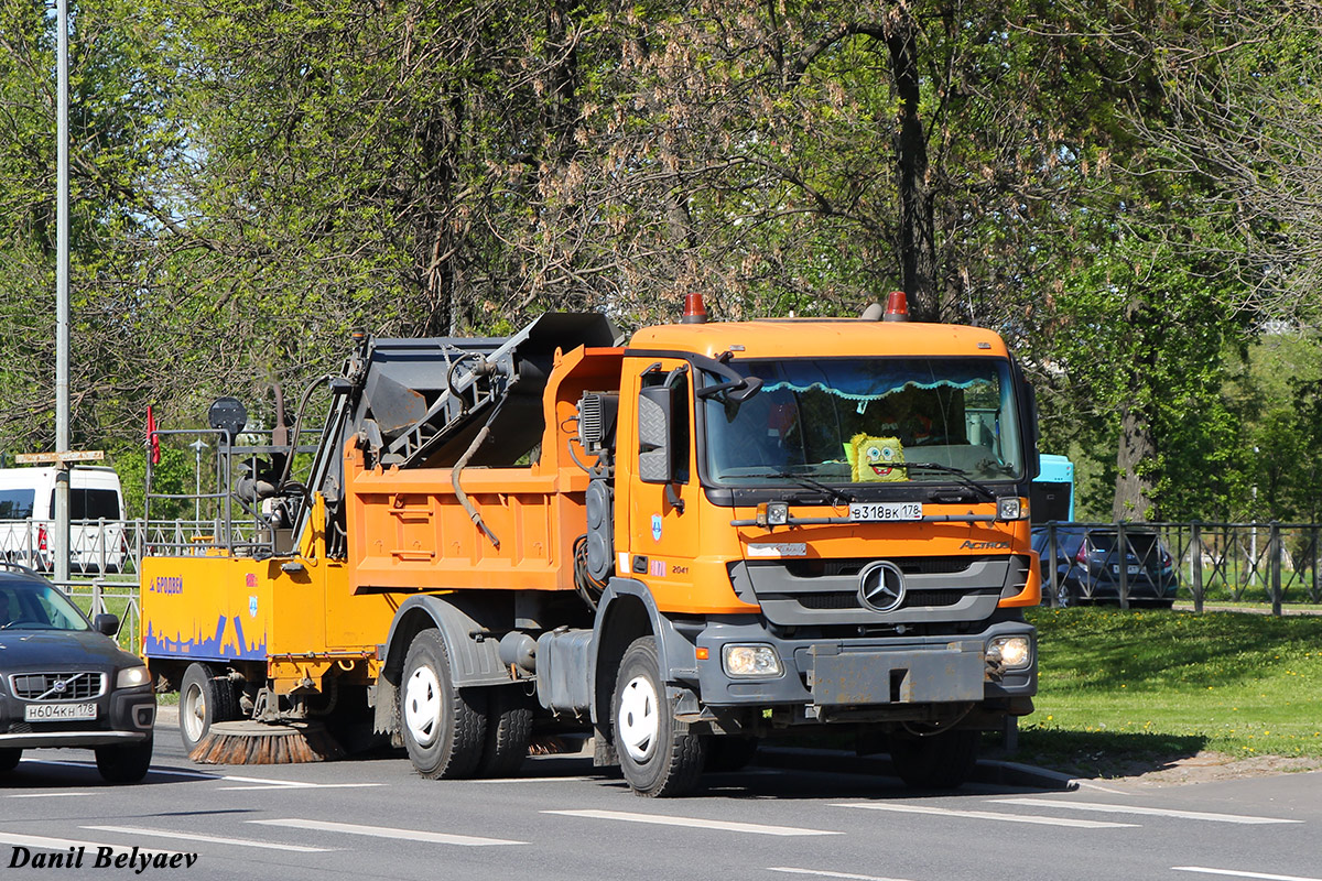 Санкт-Петербург, № 3078 — Mercedes-Benz Actros ('2009) 2041