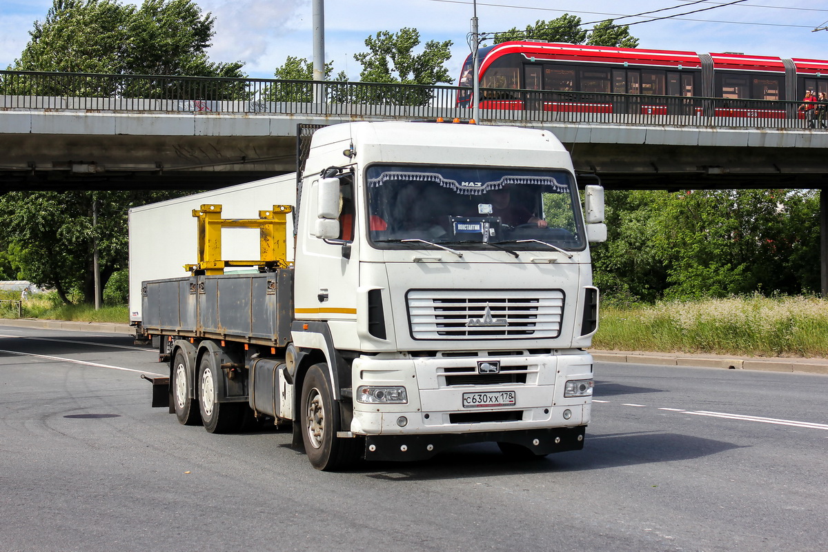 Ленинградская область, № С 630 ХХ 178 — МАЗ-6312B9