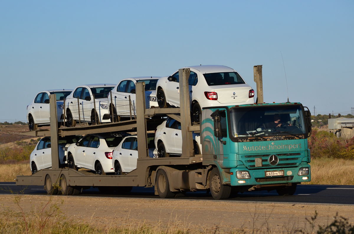 Москва, № С 655 УК 177 — Mercedes-Benz Actros ('2003) 1832