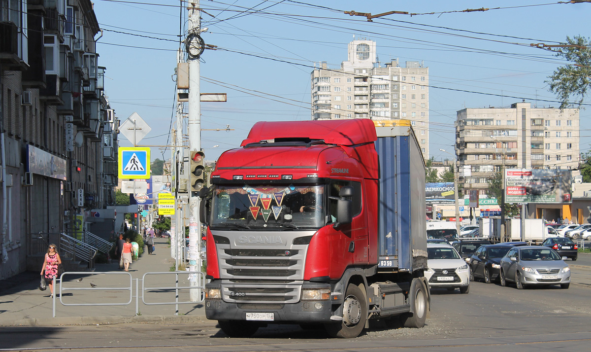 Нижегородская область, № Н 750 ОР 152 — Scania ('2013) G400
