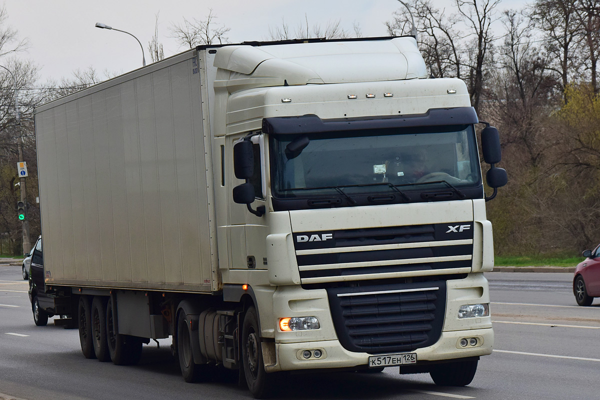 Ставропольский край, № К 517 ЕН 126 — DAF XF105 FT