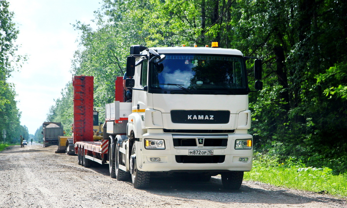 Карелия, № М 872 ОР 10 — КамАЗ-65806-T5