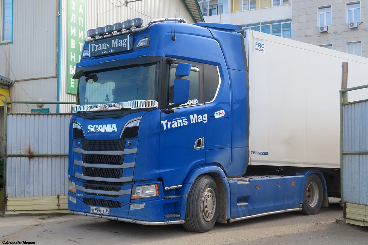 Саха (Якутия), № Н 799 МТ 14 — Scania ('2016) S500