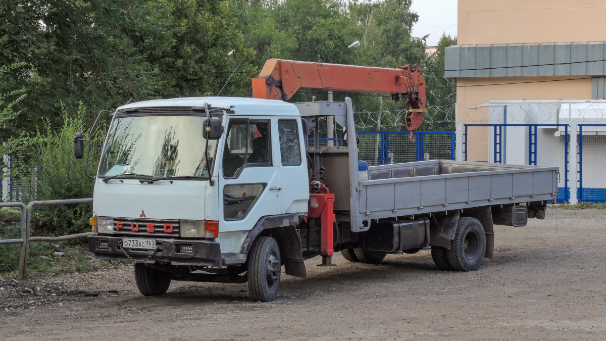 Самарская область, № О 733 АС 163 — Mitsubishi Fuso Canter