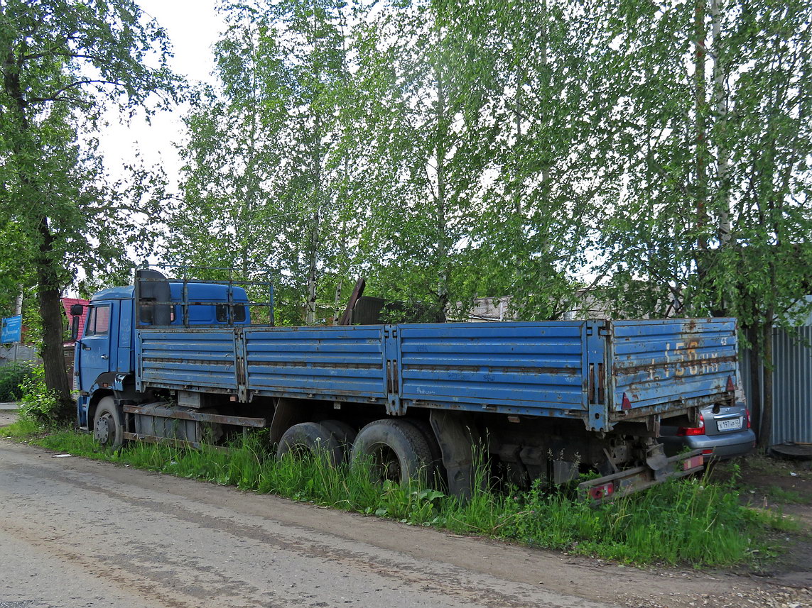 Кировская область, № А 156 НМ 43 — КамАЗ-65117-62