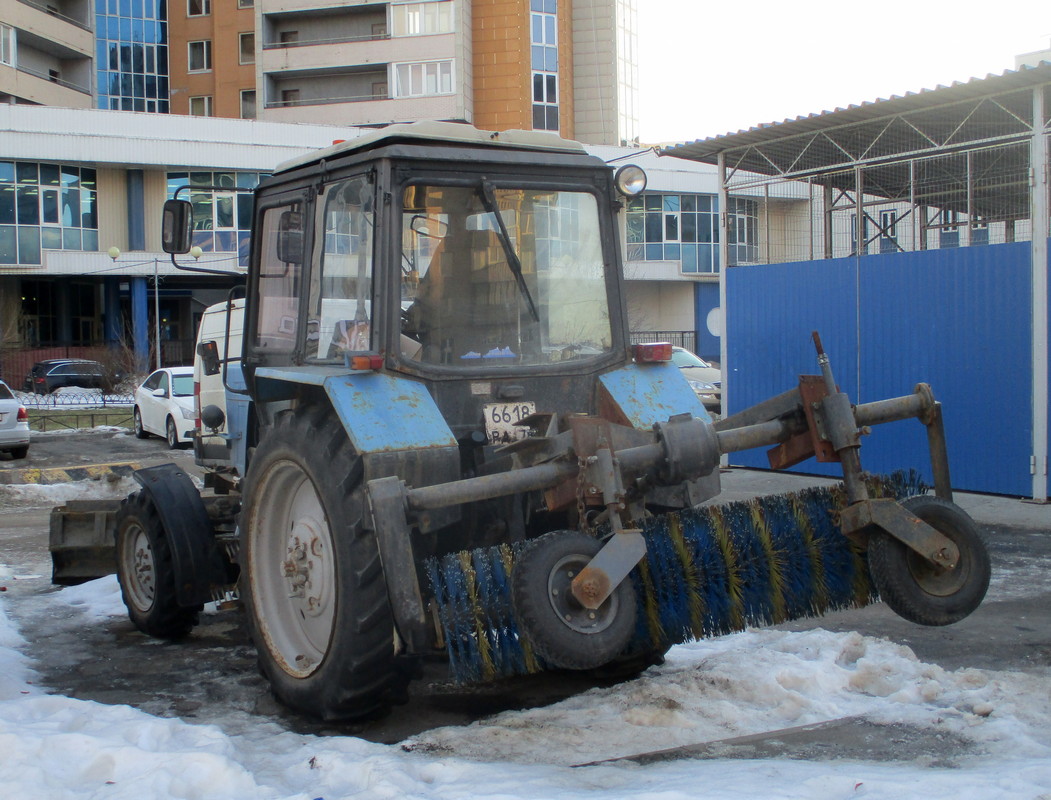 Санкт-Петербург, № 6618 РА 78 — Беларус-82.1