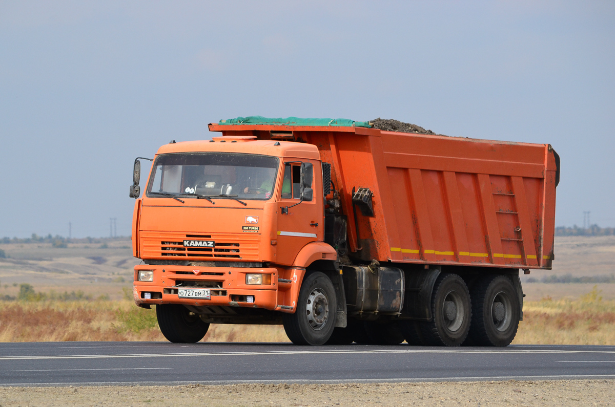 Волгоградская область, № О 727 ВМ 31 — КамАЗ-6520 [652000]