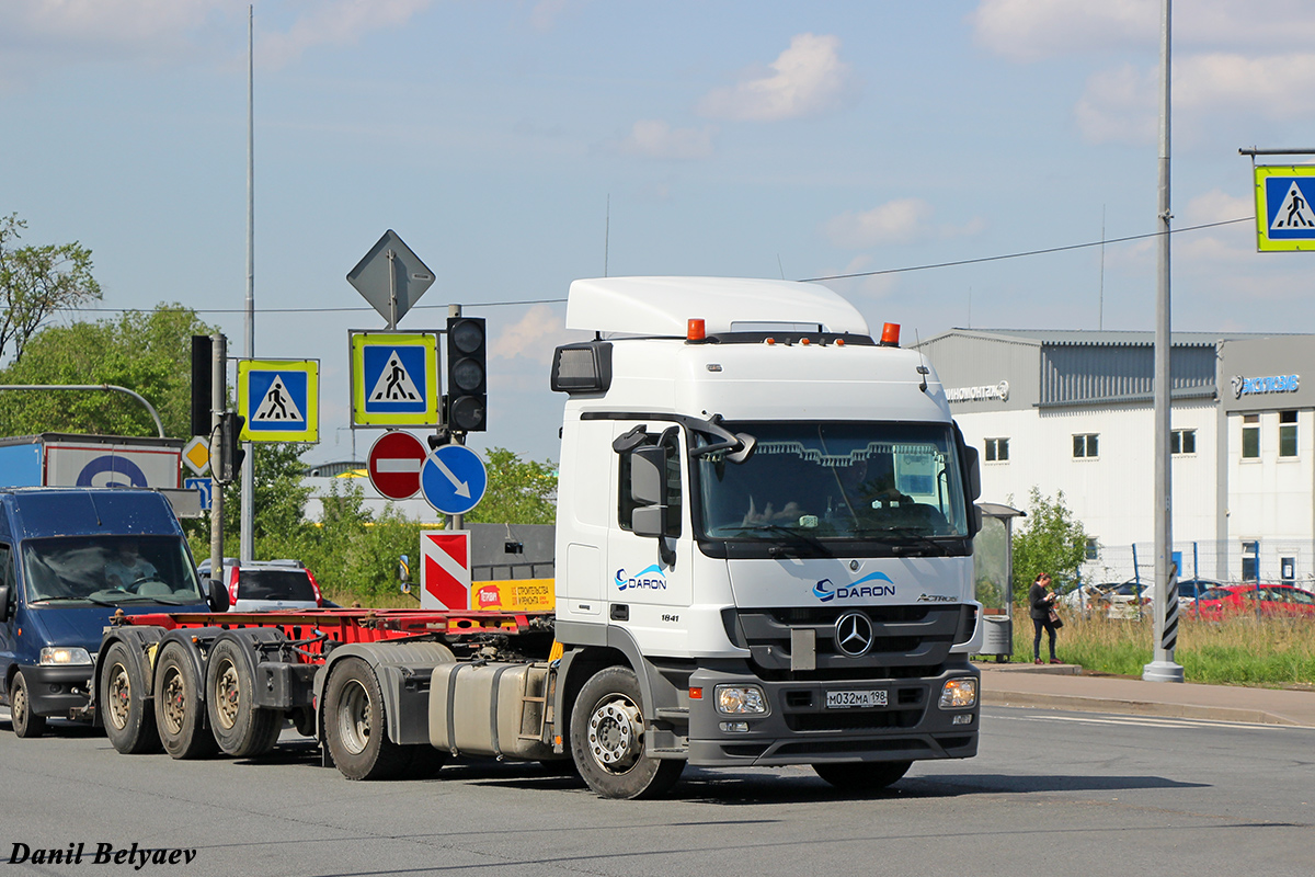 Санкт-Петербург, № М 032 МА 198 — Mercedes-Benz Actros '09 1841 [Z9M]