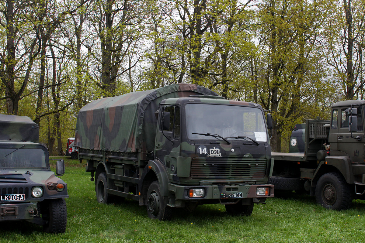 Литва, № LK 286 C — Mercedes-Benz NG (общ. мод.)