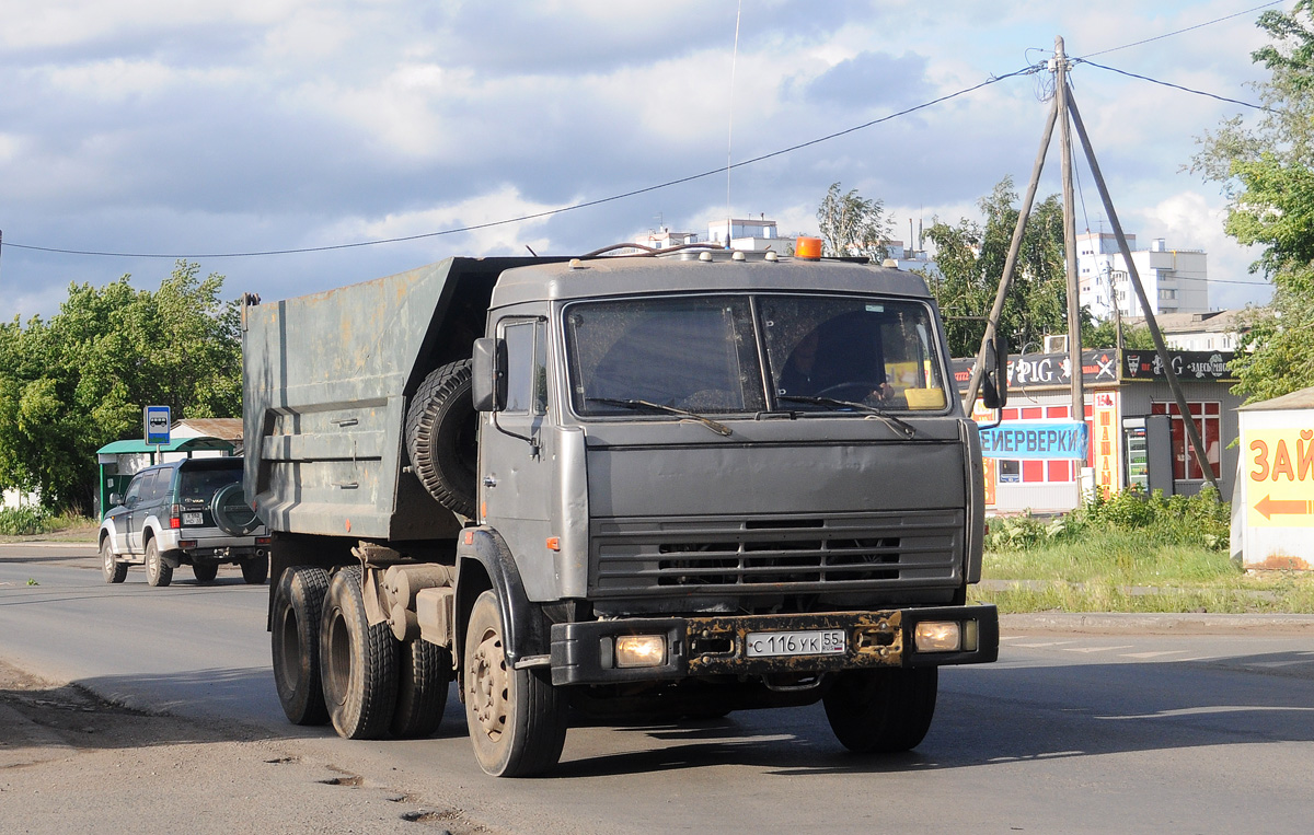 Омская область, № С 116 УК 55 — КамАЗ-55111-02 [55111C]