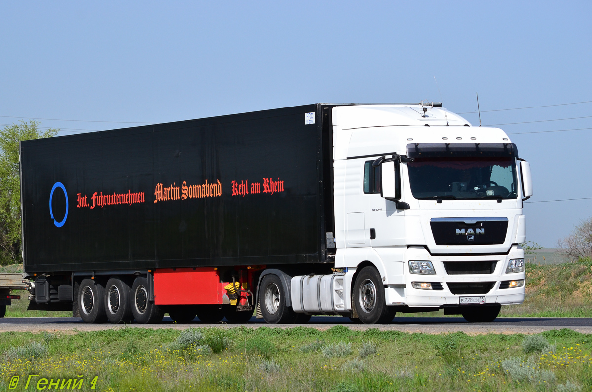 Чечня, № В 228 СМ 95 — MAN TGX ('2007) 18.440