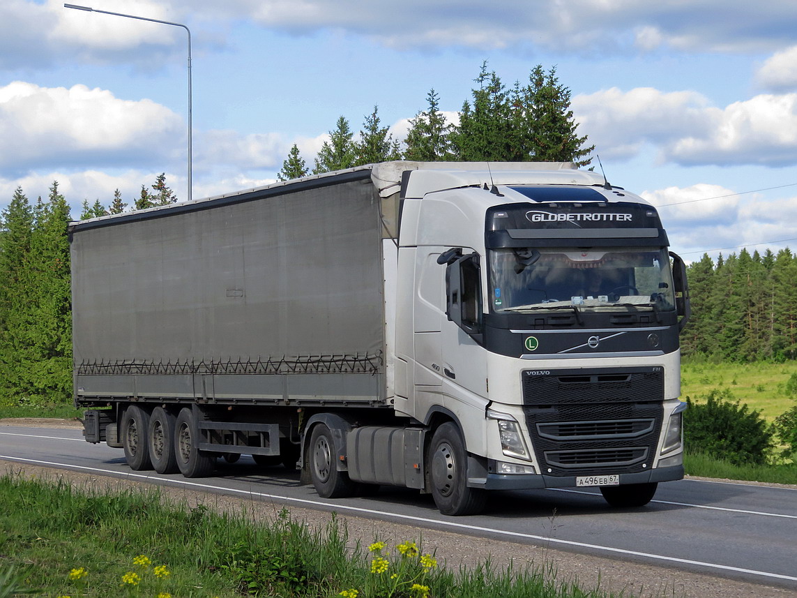 Смоленская область, № А 496 ЕВ 67 — Volvo ('2012) FH.460 [X9P]