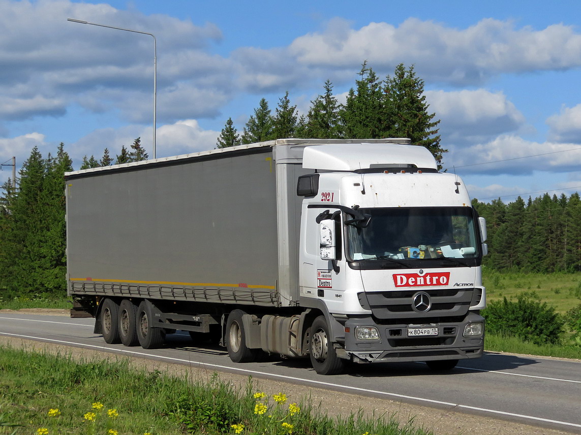 Мордовия, № 292/1 — Mercedes-Benz Actros '09 1841 [Z9M]