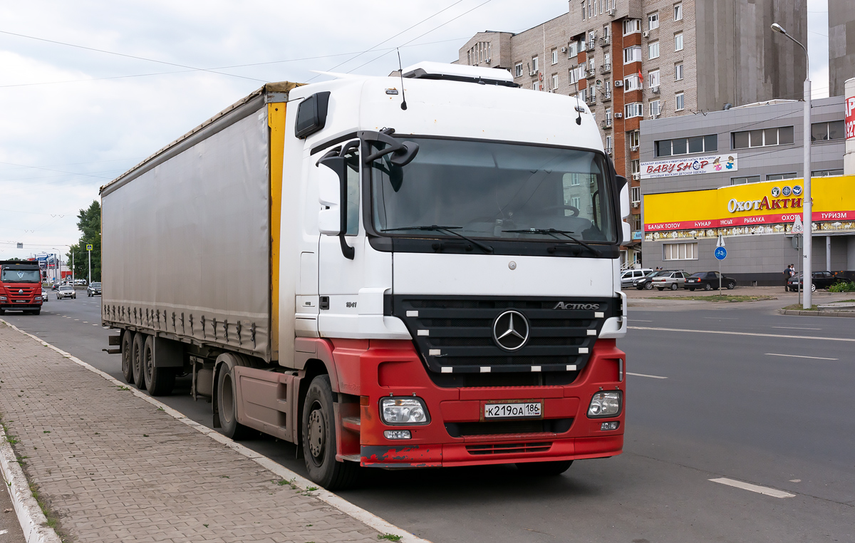 Башкортостан, № К 219 ОА 186 — Mercedes-Benz Actros ('2009) 1841