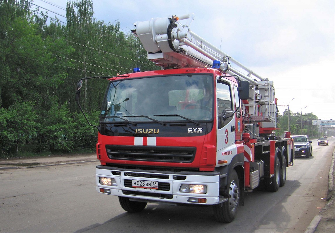 Удмуртия, № Н 023 ВН 18 — Isuzu Giga CYZ