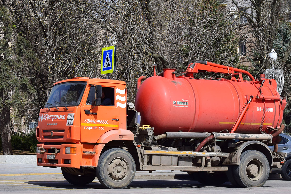 Волгоградская область, № К 270 ОУ 134 — КамАЗ-53605 (общая модель)