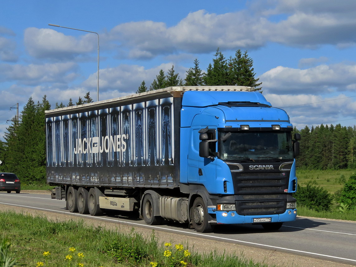 Челябинская область, № Н 556 НН 174 — Scania ('1996) R420