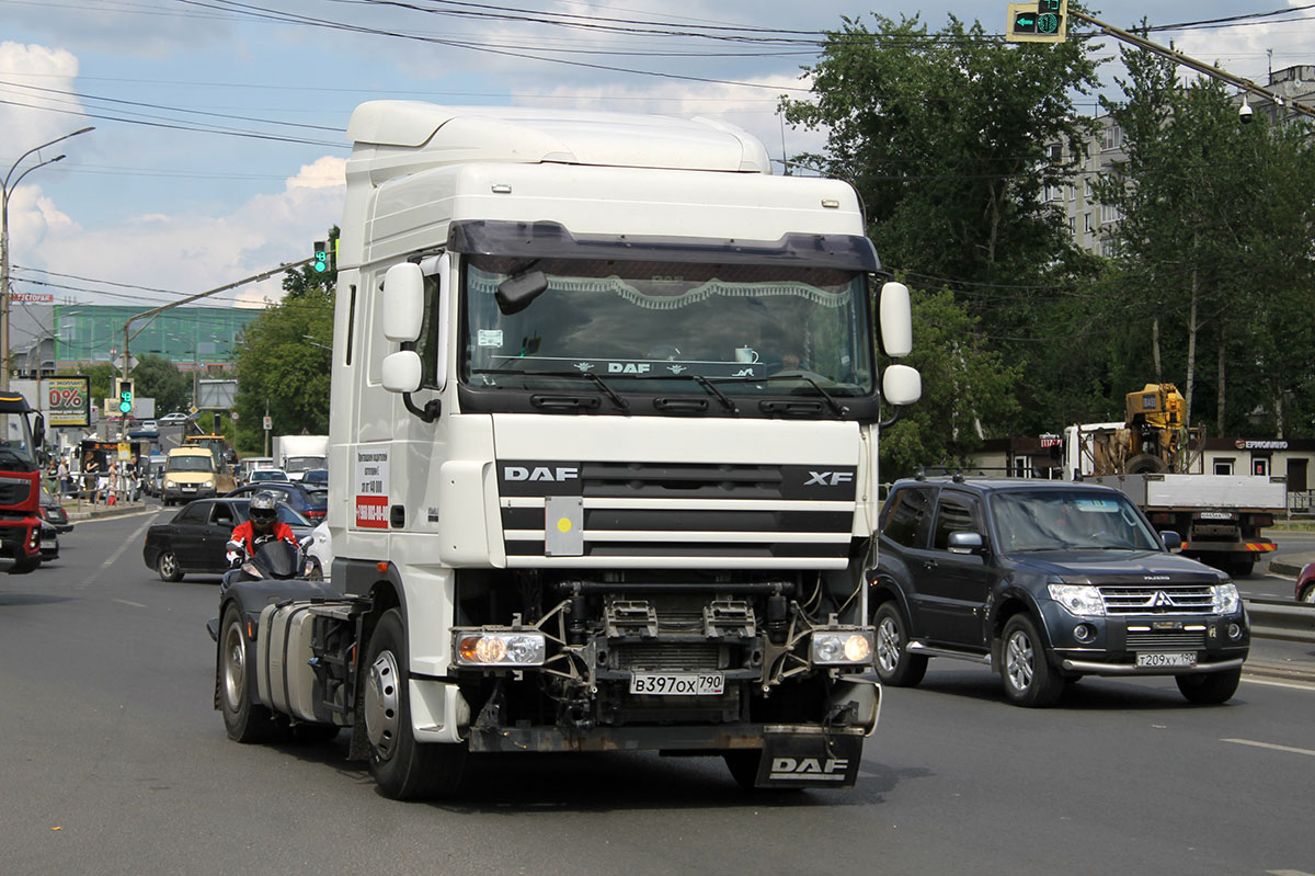 Московская область, № В 397 ОХ 790 — DAF XF105 FT